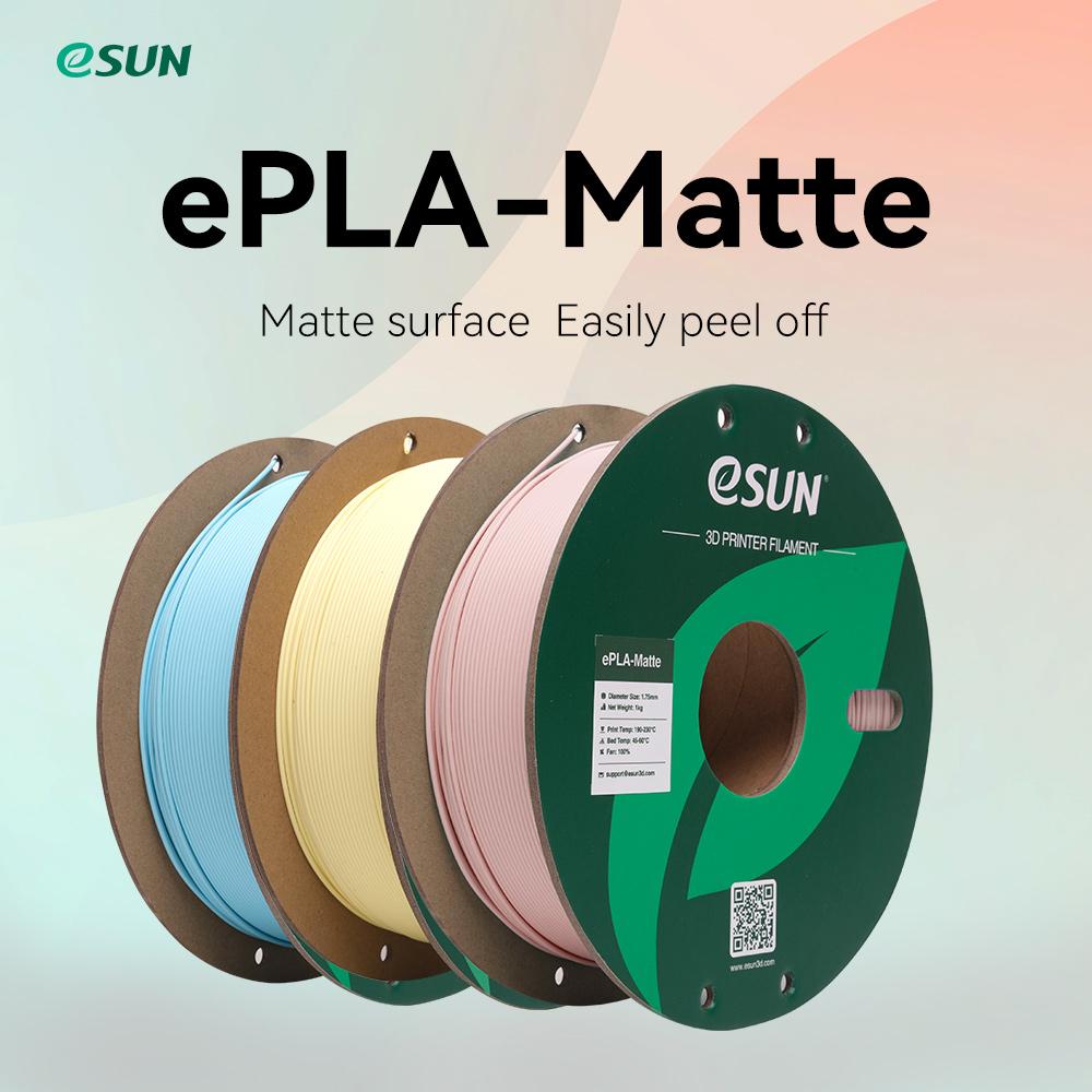 Esun 3D Printer Filament PLA Matte 1.75mm 1kg Vật liệu in 3D cho máy in 3D Matte PLA