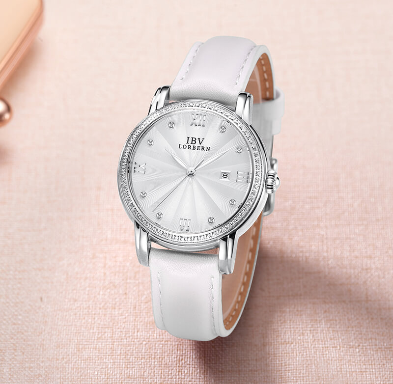 Đồng hồ nữ chính hãng LORBERN No.6806L-5 ,Fullbox, Kính sapphire ,chống xước,chống nước,dây da cao cấp,vỏ máy thép không gỉ 316L, Mới 100%,Bảo hành 12tháng,thiết kế lộ cơ đơn giản,trẻ trung và sang trọng