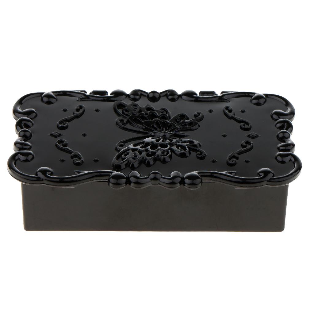 3Pcs False Eyelash Storage Case Box Makeup Cosmetic Mirror Case Organizer