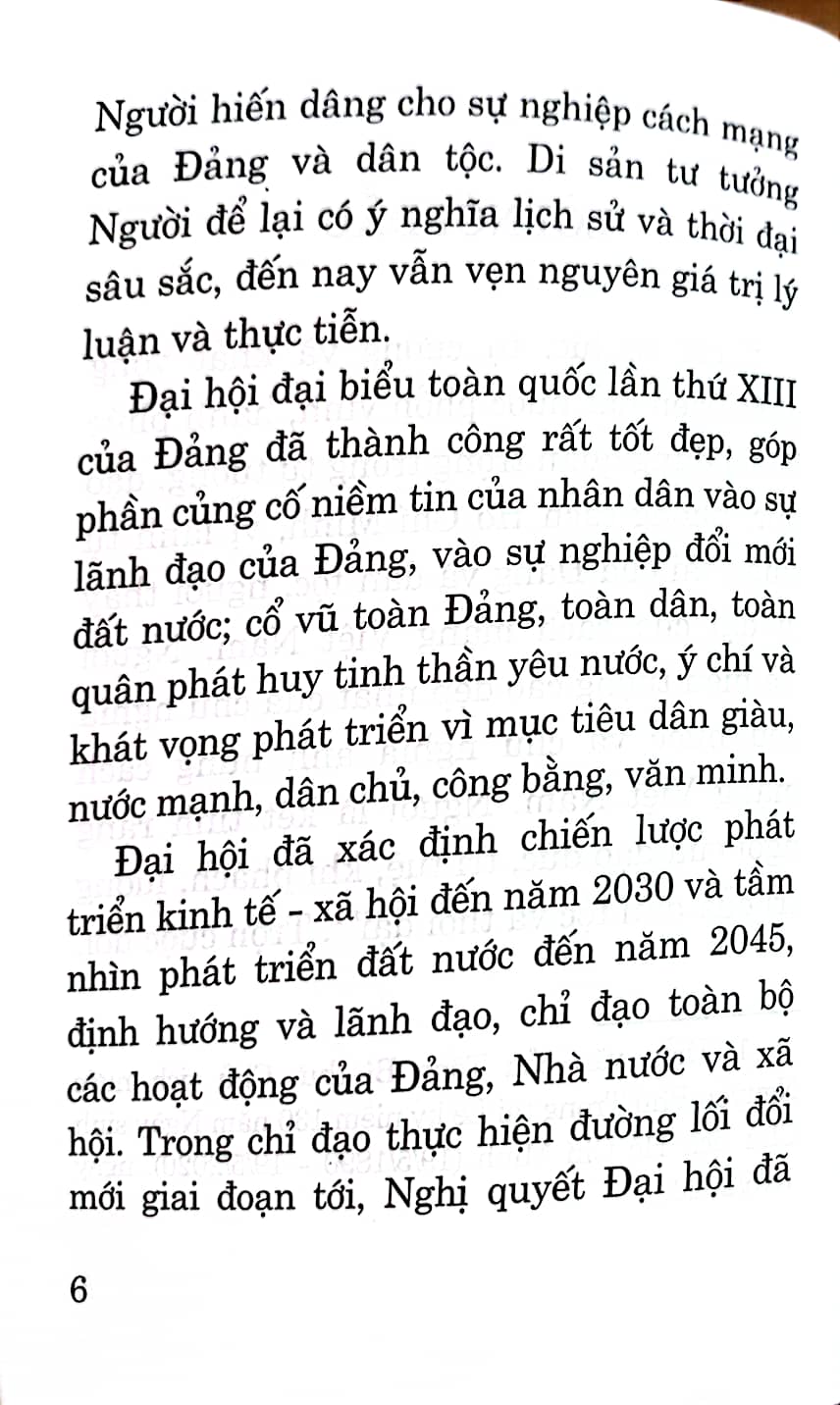 Học tập và làm theo tư tưởng, đạo đức, phong cách Hồ Chí Minh về ý chí tự lực, tự cường và khát vọng phát triển đất nước phồn vinh, hạnh phúc