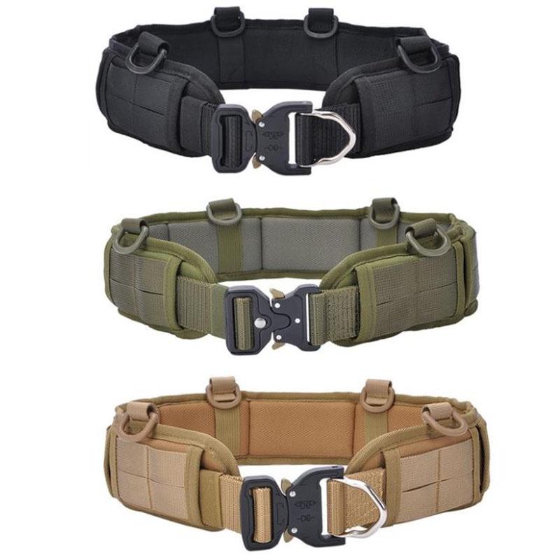 Chiến Thuật Săn Dây Molle Chiến Tranh Trận Quân Sự Cảnh Sát Phát Hành Nhanh Khóa Thắt Lưng Hỗ Trợ Quân Đội CS Bóng Sơn Airsoft Dây
