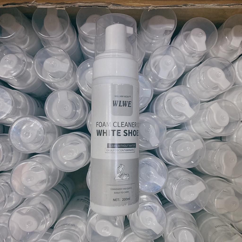 Chai xịt bọt làm sạch giày Sneaker 200ml - Chai xịt bọt làm sạch chuyên cho giày Sneaker, Tẩy trắng giày Sneaker