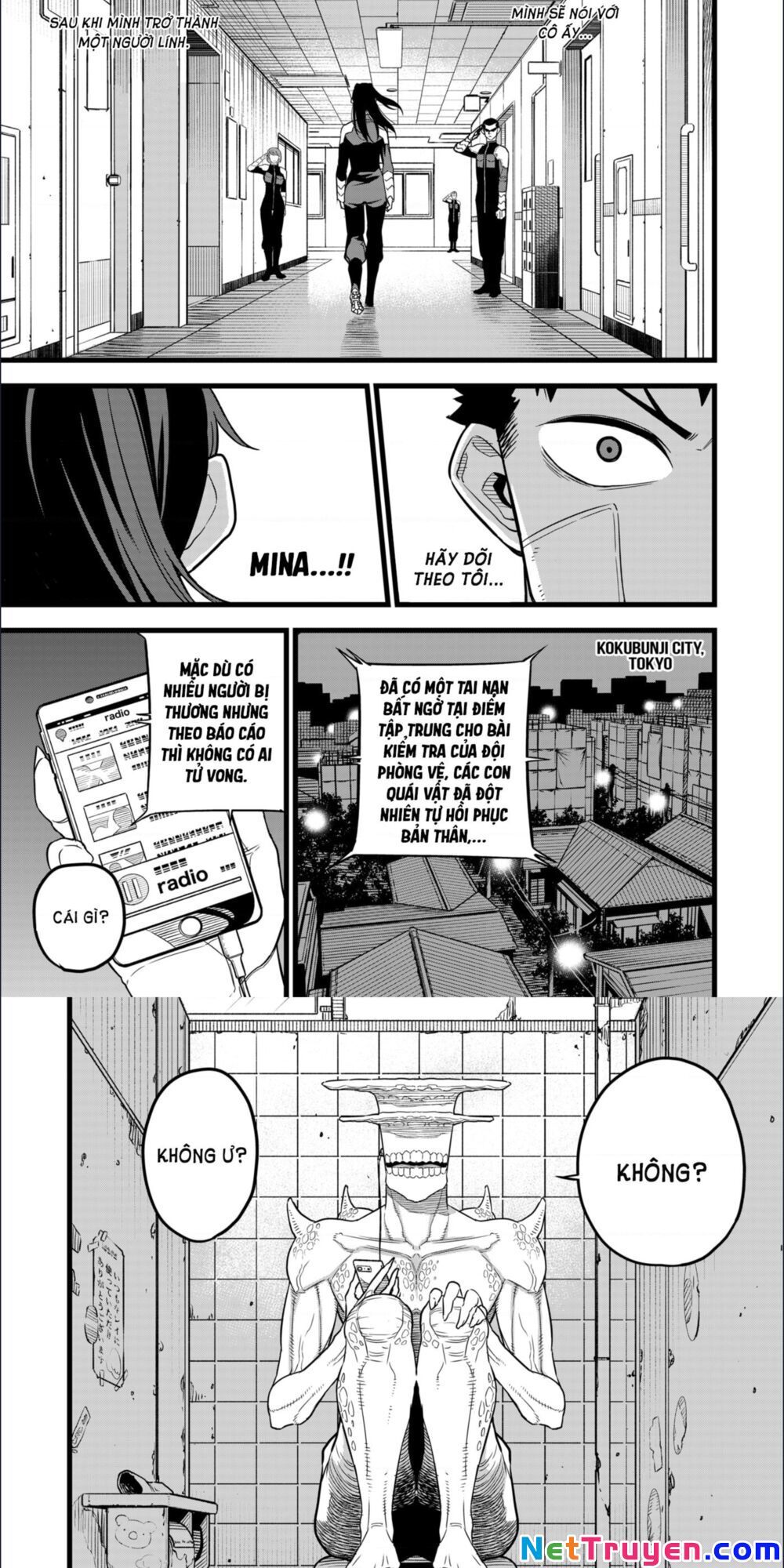 hôm nay - tôi hóa kaiju chapter 9 9