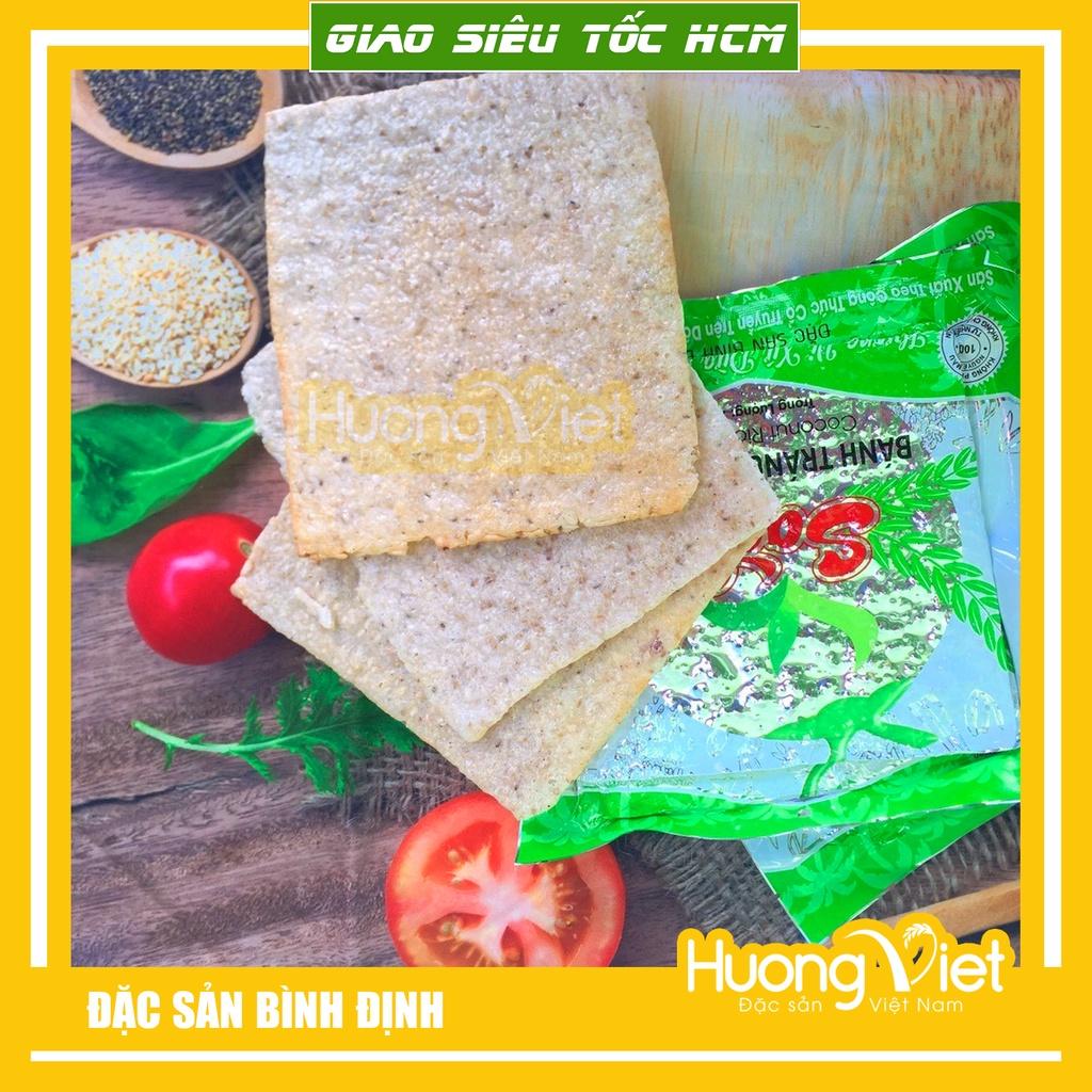 Bánh tráng nướng SACHI, bánh tráng RUỐC giòn thơm không đường, ăn vặt, ăn kiêng, đặc sản Bình Định 