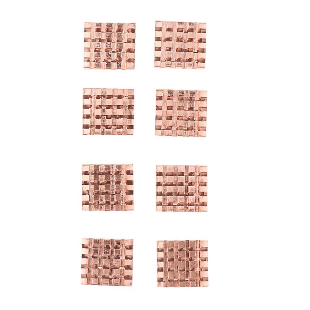 8x Copper Memory Chipset Cooler Heat
