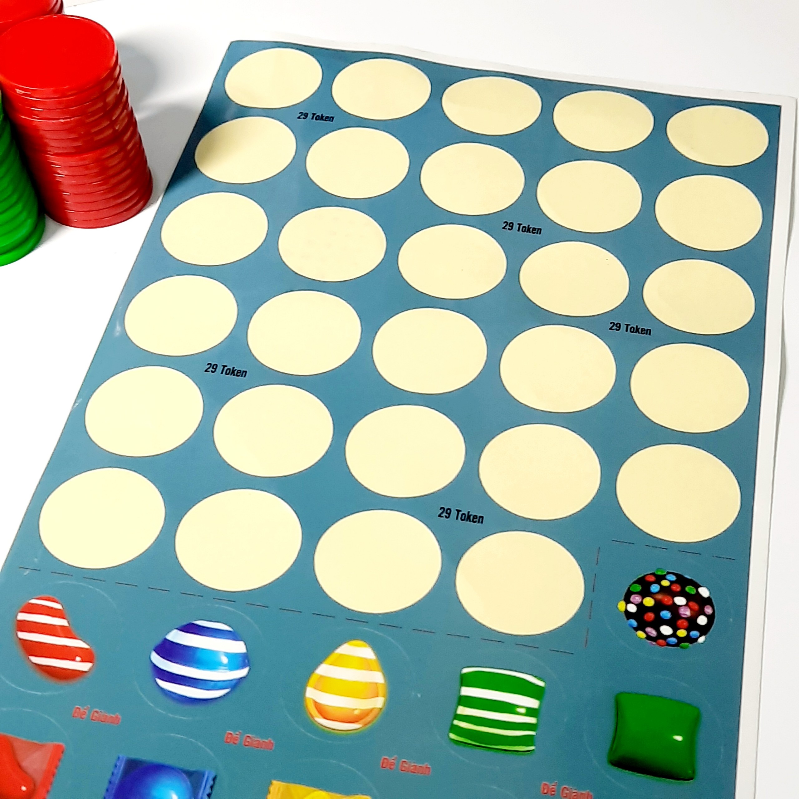 Board game-Candy Crush Foxi-đồ chơi phát triển tư duy-tăng trí nhớ-dễ chơi-vui nhộn