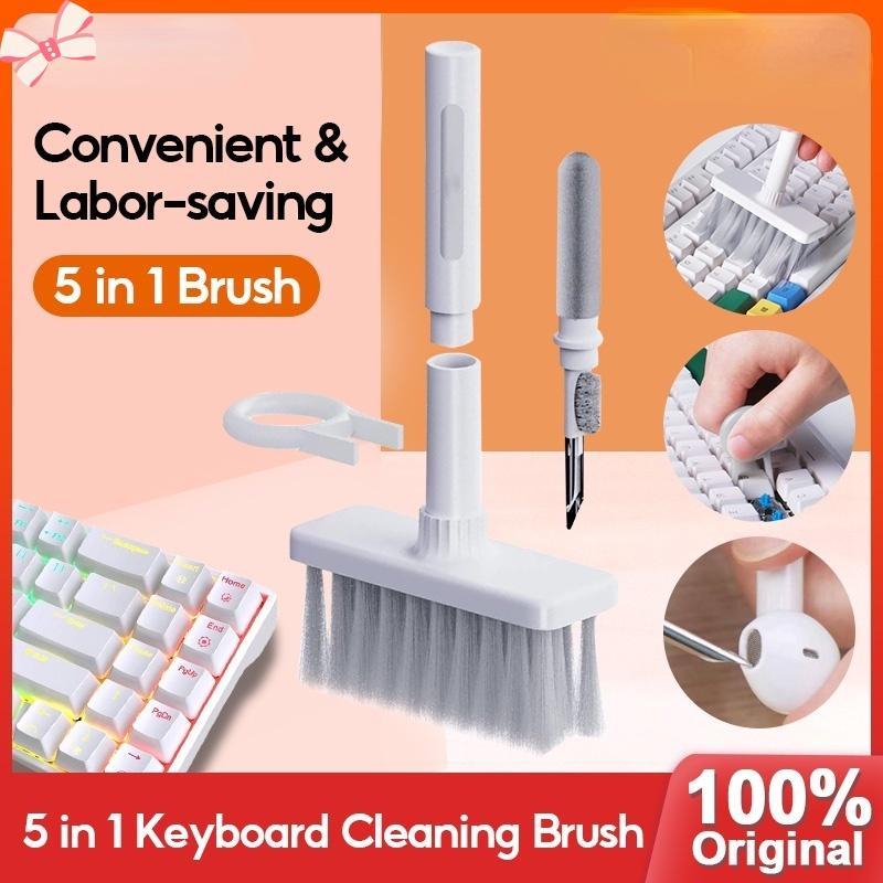 Mới Bộ Cọ Vệ Sinh Bàn Phím Máy Tính 5 Trong 1 Đa Năng Tiện Dụng