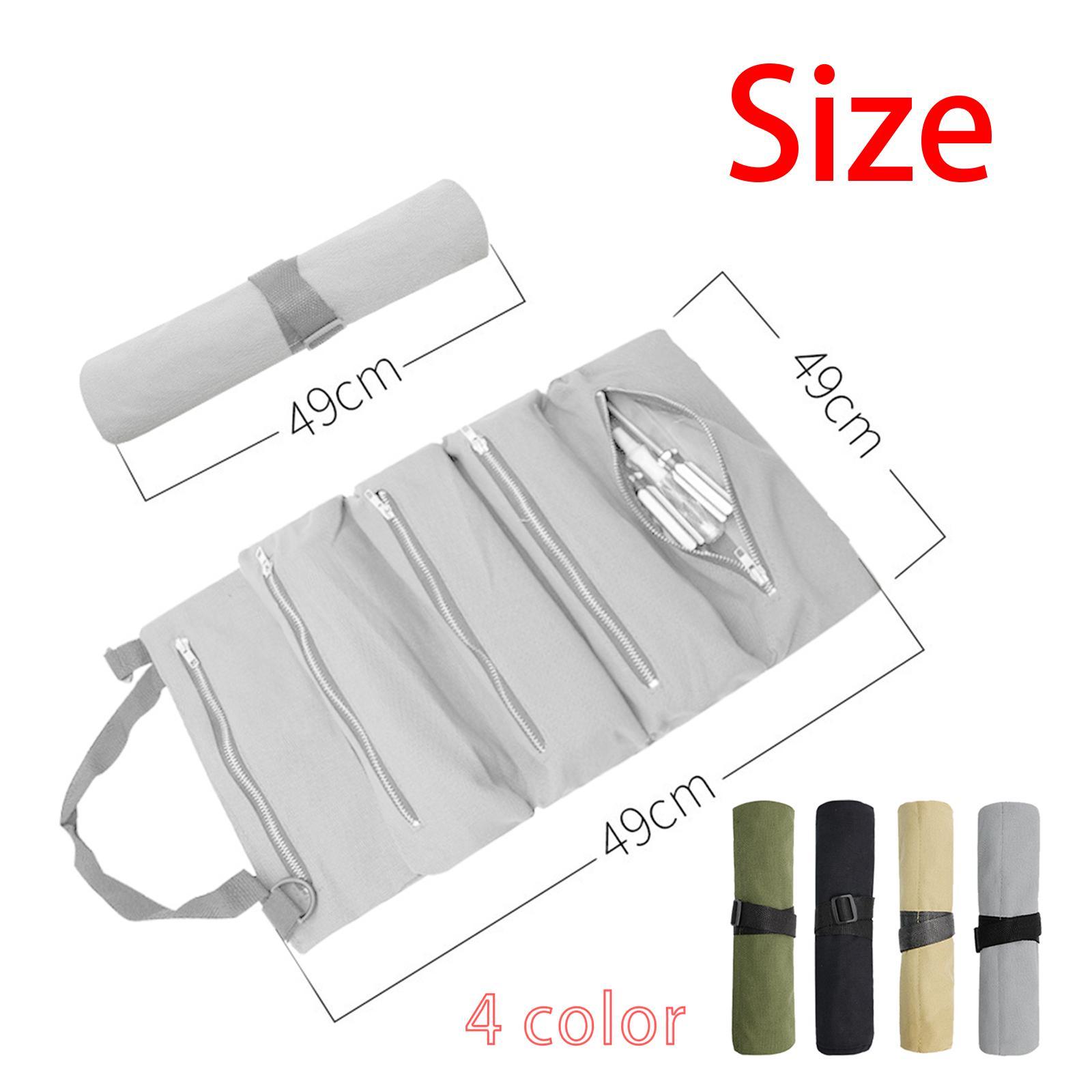 Roll up Tool Bag Wrench Organizer Tool Organizers Wrench Tools Pouch for Carpenter