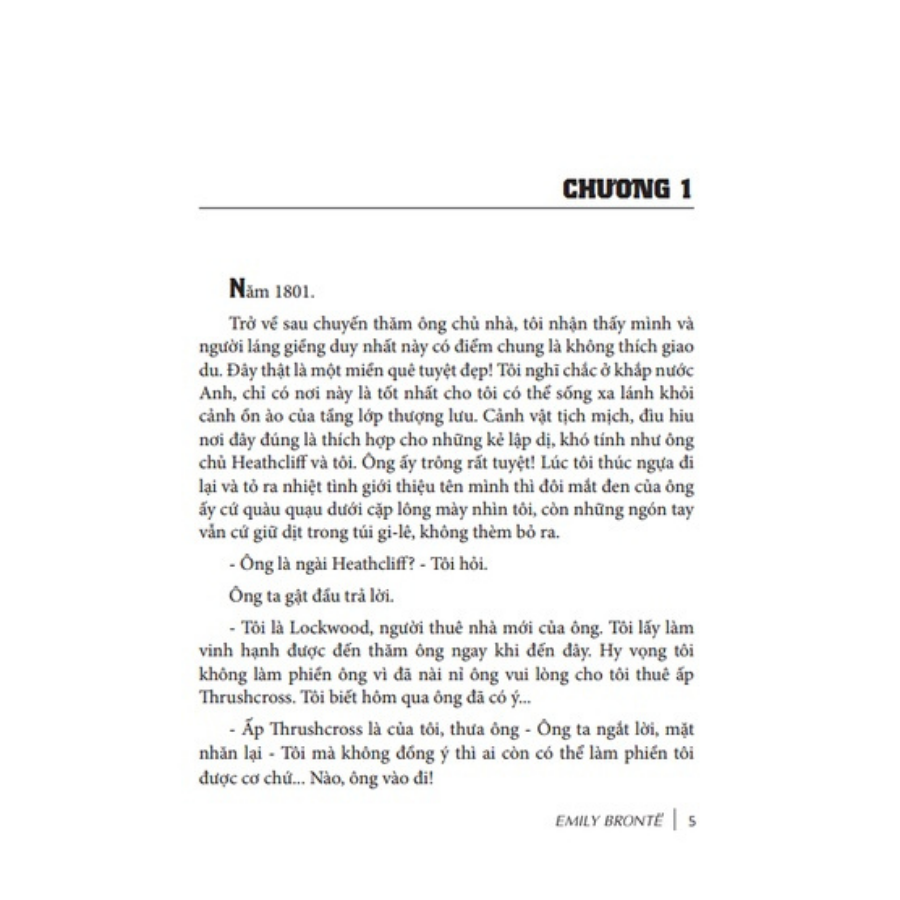 Sách Đồi Gió Hú (Bìa Mềm) - Tái Bản