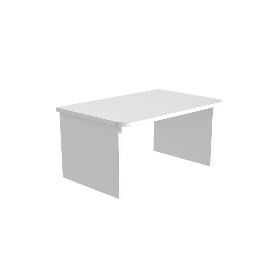 SB Furniture, KC-PLAY, Emmi End Table, White Color, W60xD40xH30 cm.
