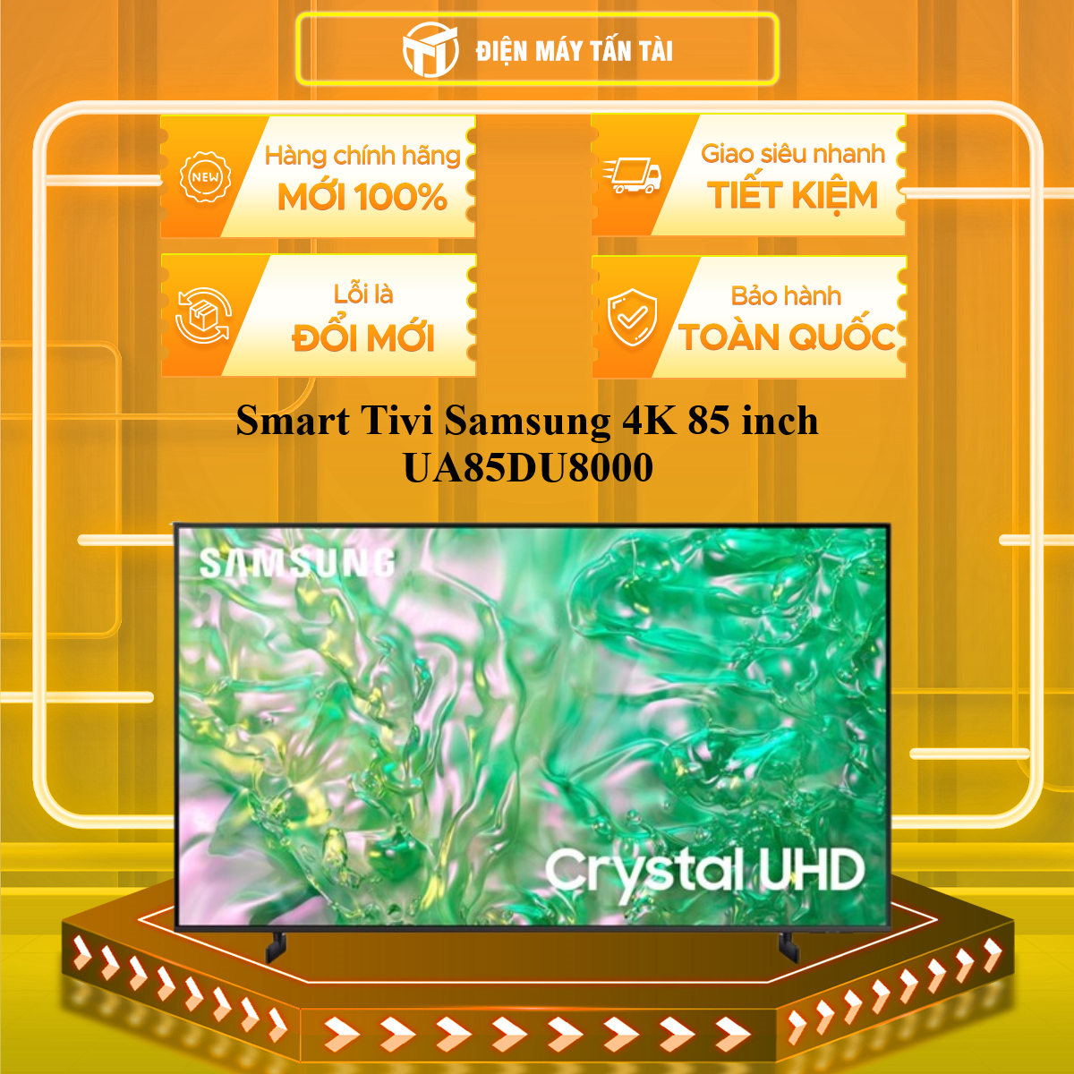 Smart Tivi Samsung 4K 85 inch UA85DU8000 85DU8000 - Hàng chính hãng - Chỉ giao HCM