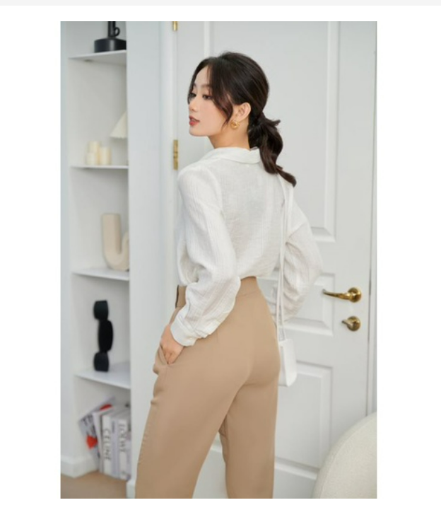 OLV - Áo White Button Blouse