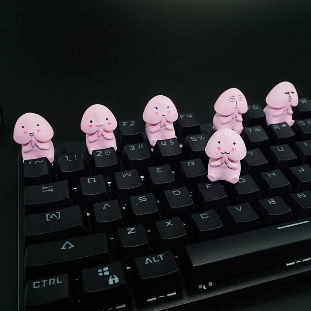 Personality Keycap Accessories Cartoon Single Keycaps Replacement