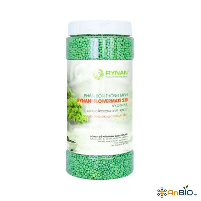 Phân Tan Chậm Thông Minh RYNAN 23-8-8 + TE Hũ 1.36Kg Tan Chậm Có Kiểm Soát