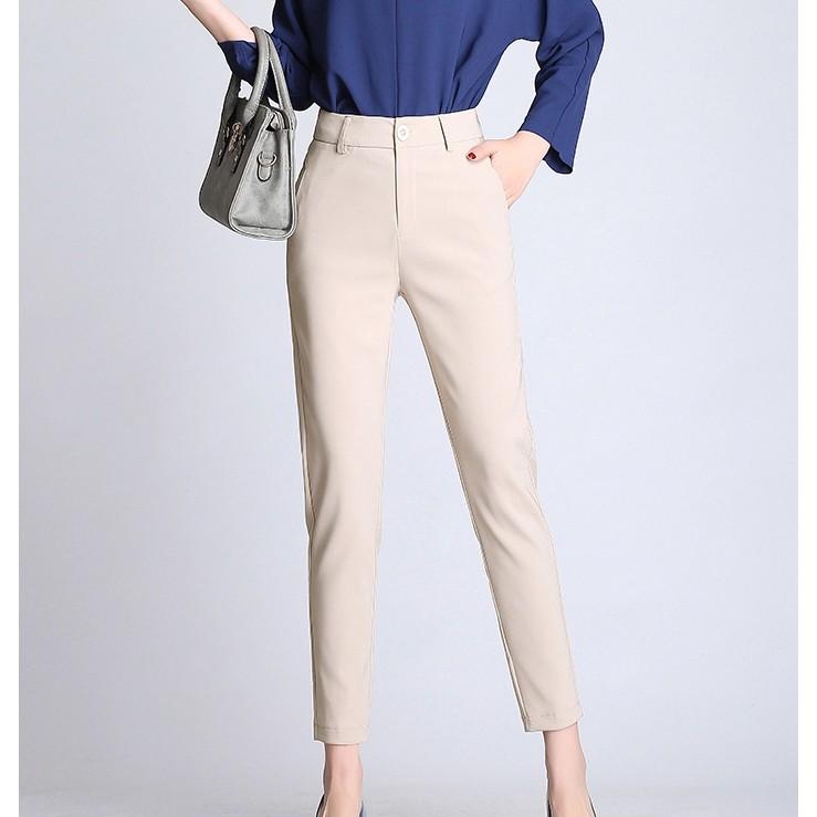 Quần nữ baggy công sở có hai túi sau - TQ94