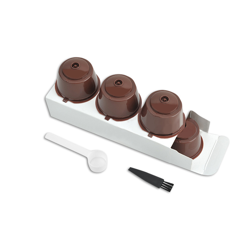 Reusable Coffee Capsules Cup Filter for Dolce Gusto Refillable Brewers Nescafe