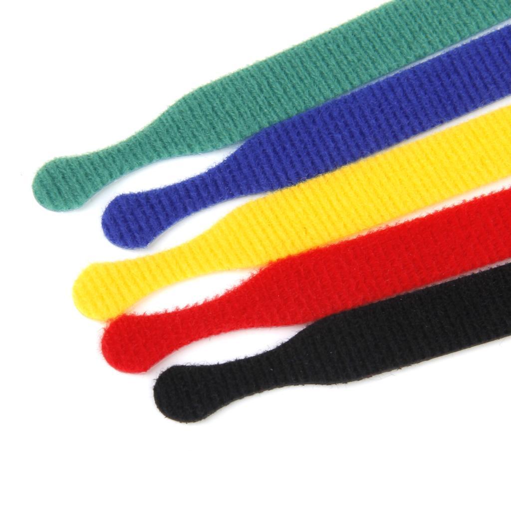 5pcs Nylon Straps Fastener Cable Tie Wire Organiser