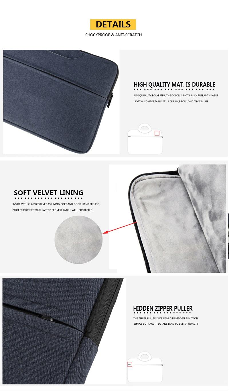 Túi Đựng Laptop 13, 14, 15 Năm 15.6 V. V. Inch Chống Nước Dung Tích Lớn Du Lịch Vải Oxford Laptop Case Máy Tính Xách Tay Cặp