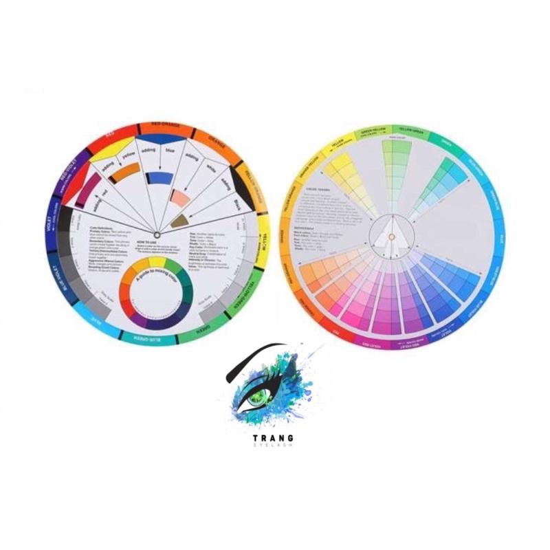 Bánh xe màu sắc/color wheel ứng dụng phun xăm, hội hoạ, thiết kế