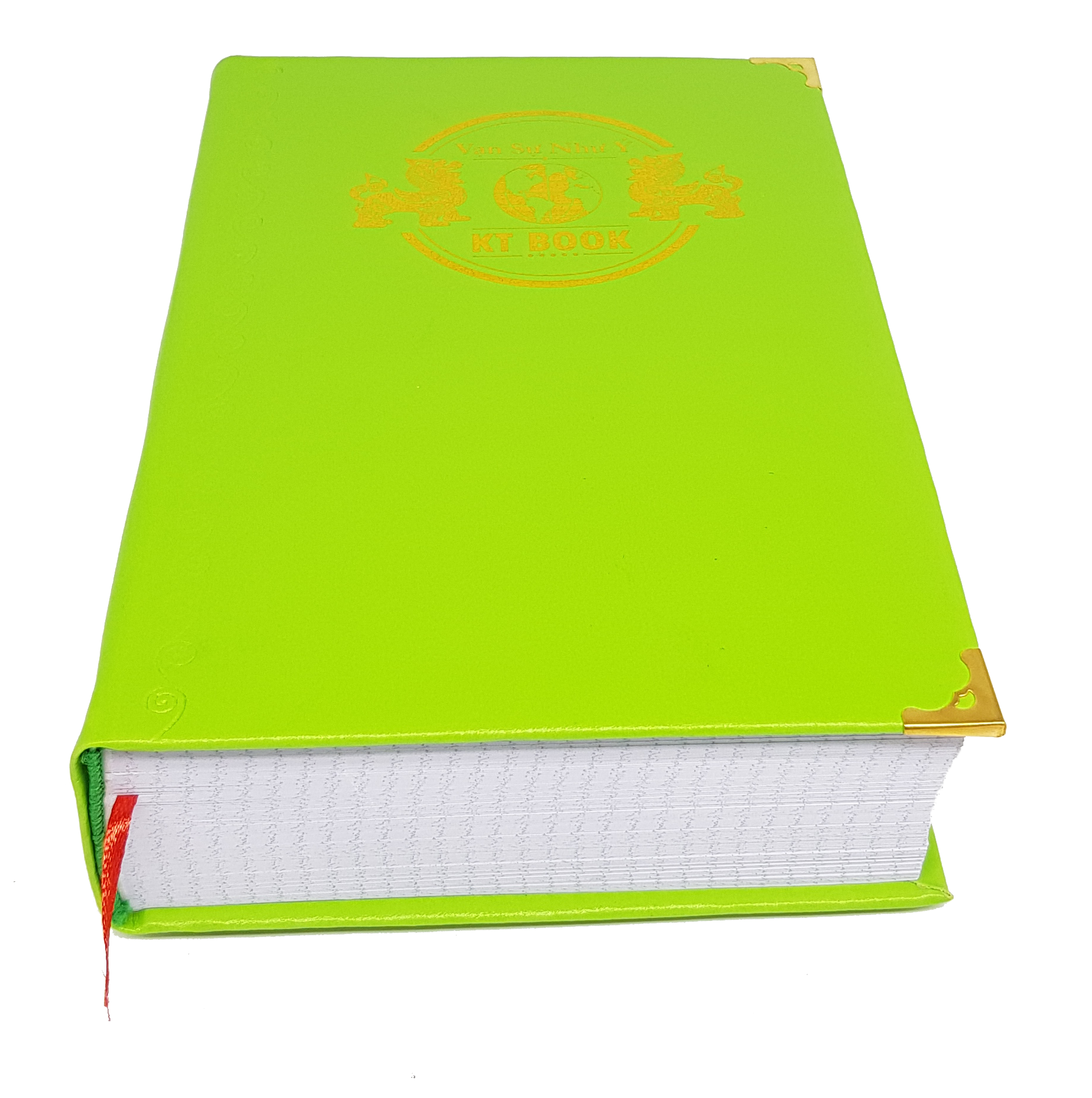 SỔ BÌA DA CAO CẤP KTBOOK DÀI 600 TRANG Kích thước 16 x 24 cm ruột giấy in caro