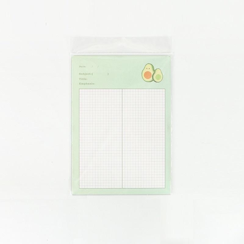 Tập giấy take note size B5 mỗi tập 30 tờ giấy dùng để ghi chép hoặc refill sổ binder DIY