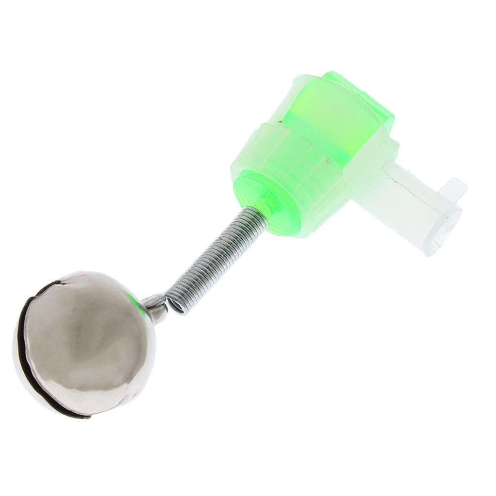 30Pcs Fishing Bite Alarms Single Bell Rod Tip Alert Ring Fishing Rod Bells Tackle