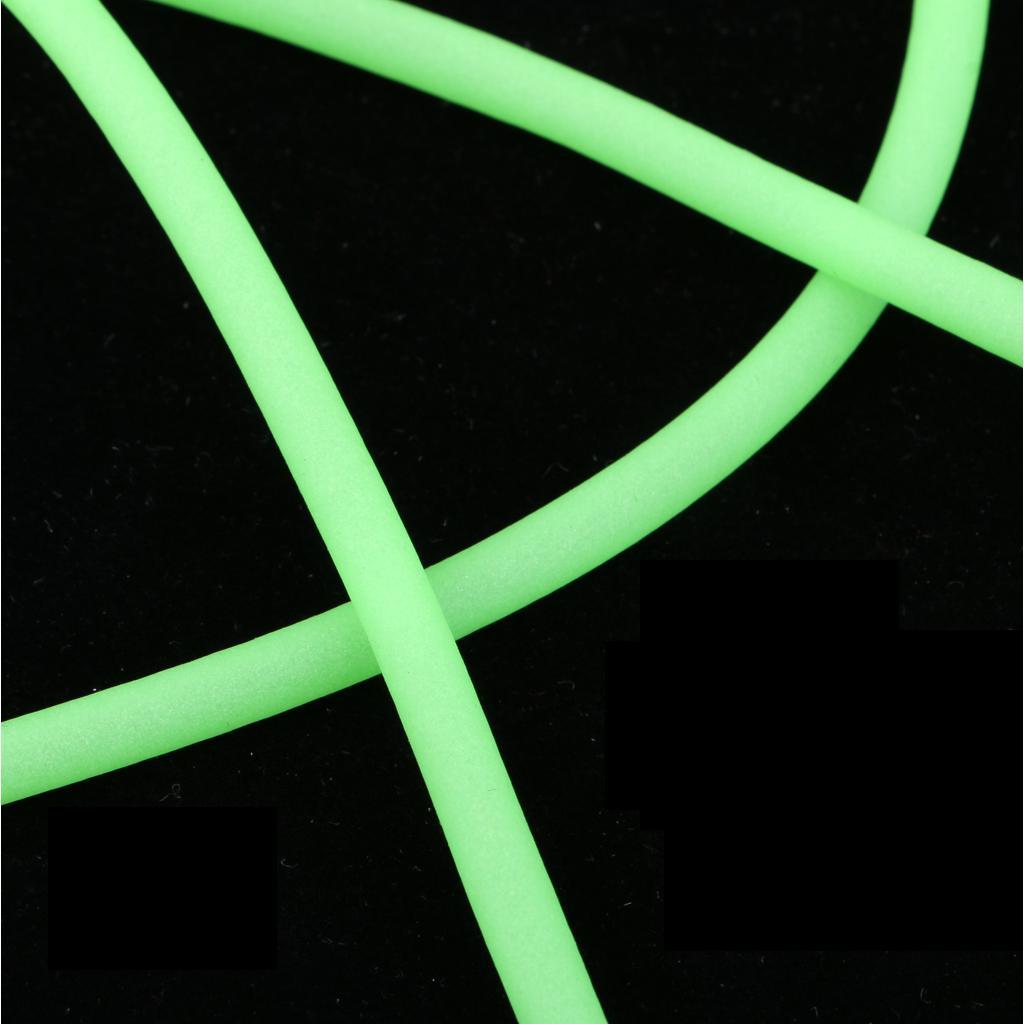 2m Silicone Luminous Line Tube Carp Fishing Rig Tube DIY Tackle Rig Sleeve 001