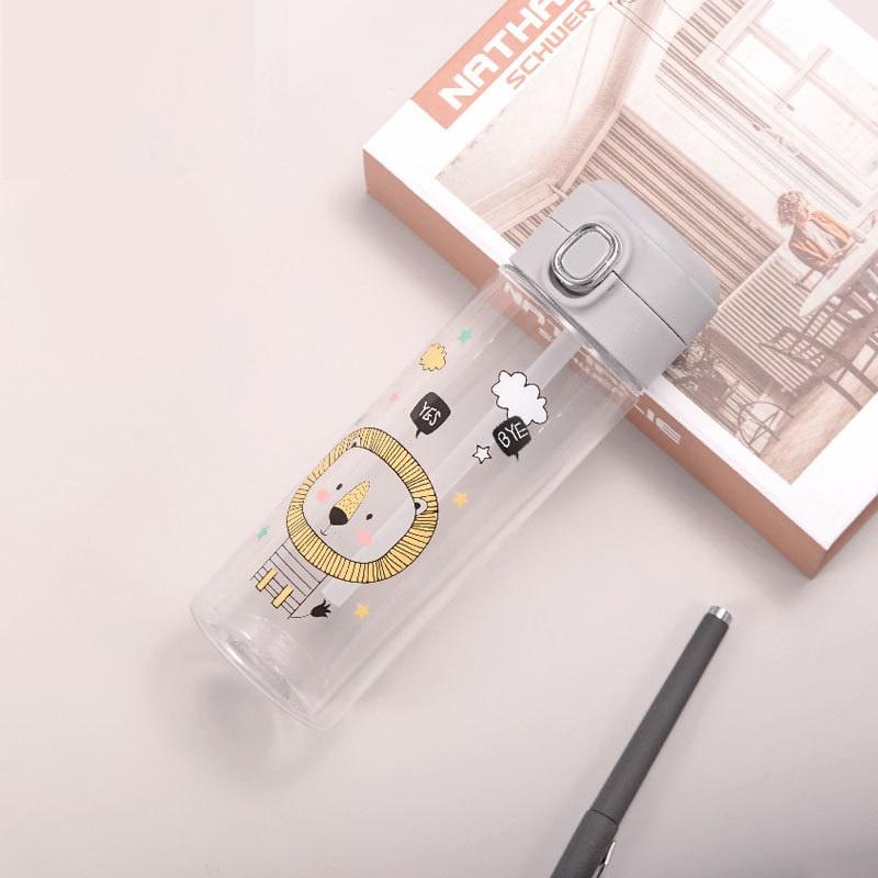 Bình nhựa đựng nước cho bé 350ml- Tặng kèm nhiều Sticker