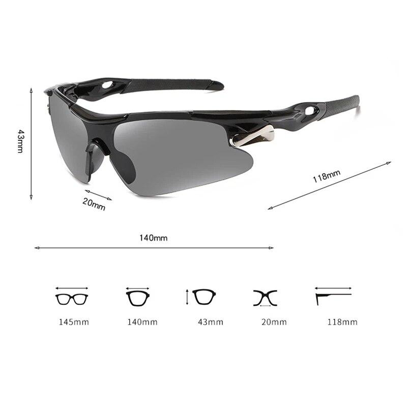 Thể Thao Kính Mát Nam Đường Kính Xe Đạp Leo Núi Đi Xe Đạp Bảo Vệ Kính Kính Mắt Xe Đạp Mtb Kính Chống Nắng Color: BLUE