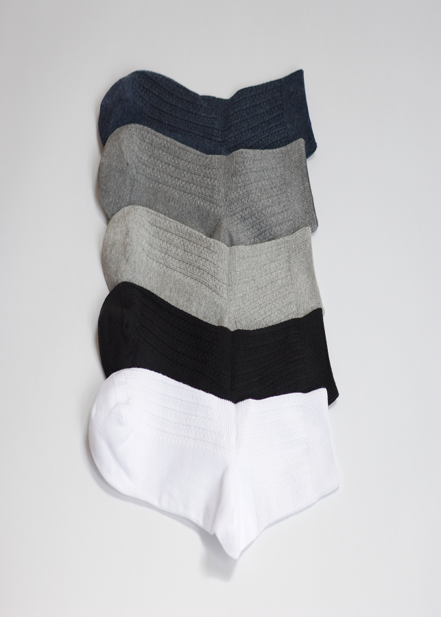 Combo 3 Đôi Vớ CM 04 Cotton May Phẳng Ánh Minh