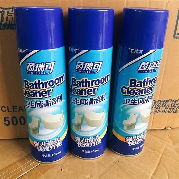 Chai Xịt bọt tuyết tẩy rửa đa năng bình xịt vệ sinh Nhà Tắm Bathroom Cleaner 500ML Siêu Sạch