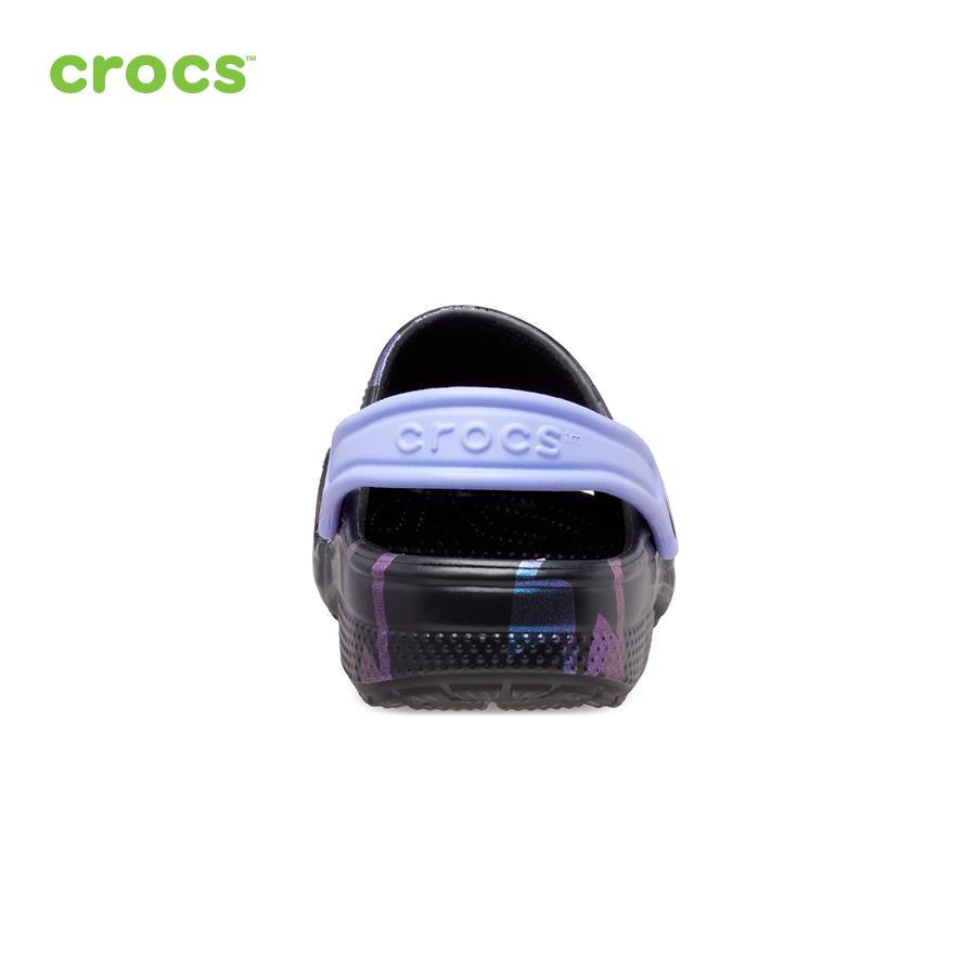Giày lười trẻ em Crocs FW Classic Clog Kid Disco Dance Party Stars/Black - 208084-97Y