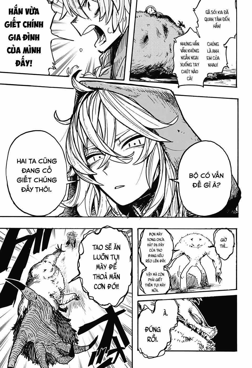 hội thợ săn: khăn đỏ chapter 3 20