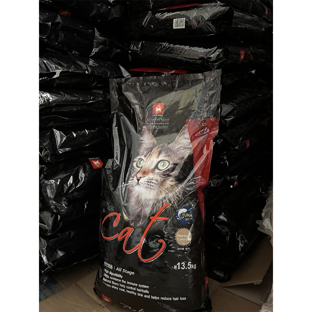 Hạt Thức Ăn Cho Mèo Mọi Lứa Tuổi Cat's Walk Hàn Quốc Bao 13.5KG - YonaPetshop