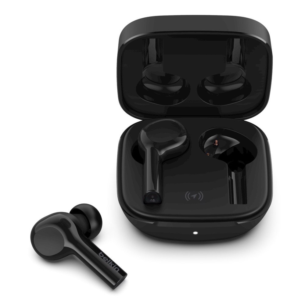 Tai nghe Bluetooth True Wireless Belkin SOUNDFORM Freedom hỗ trợ Apple Find My - Hàng chính hãng - AUC002qe