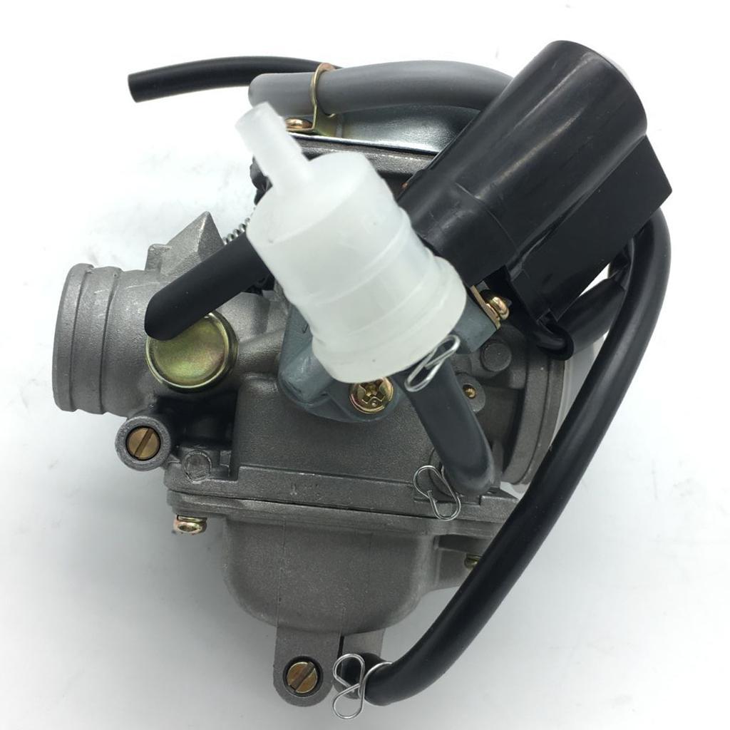 Carburetor ATV Scooter Go Kart with Air Filter Intake Manifold f/ GY6 150cc