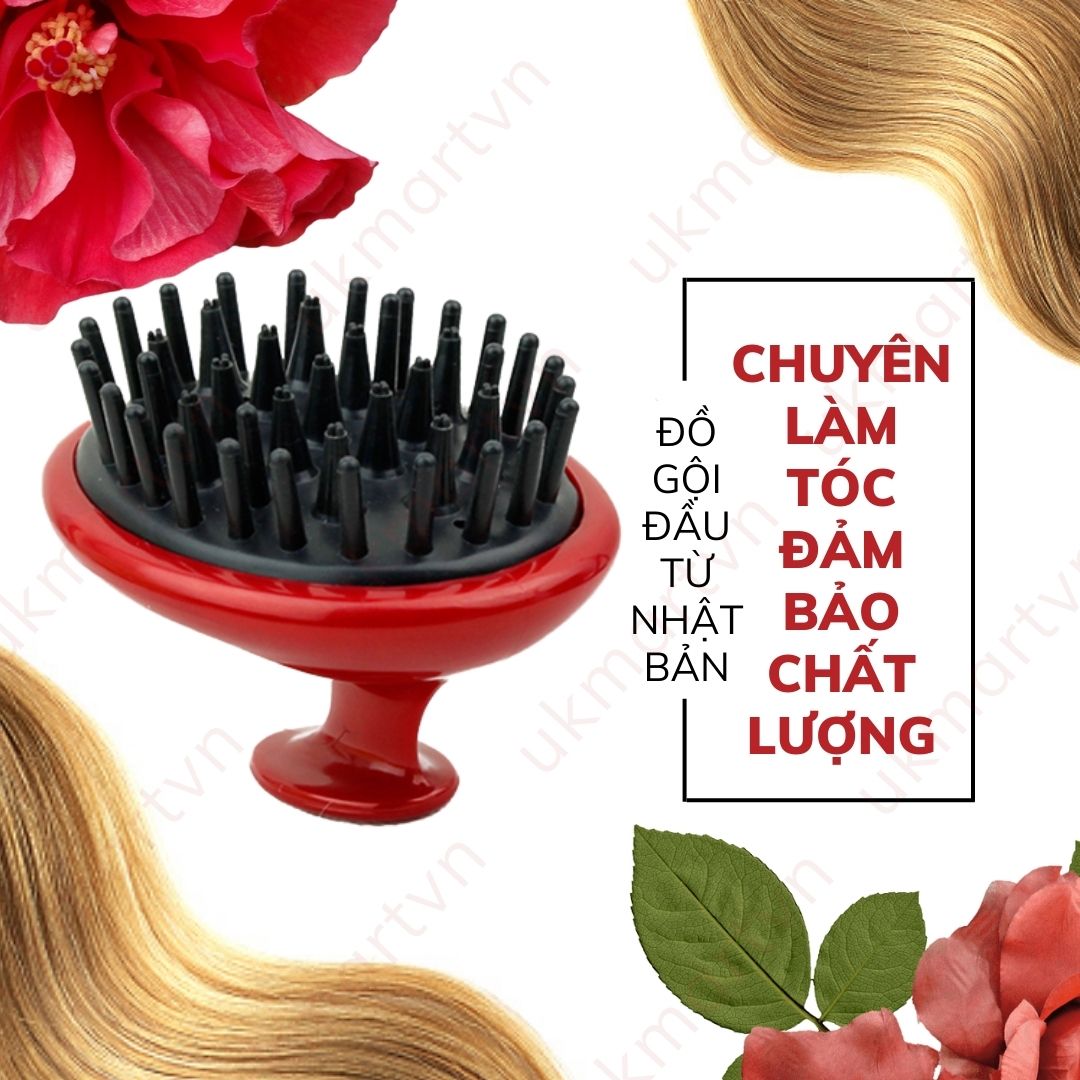 Lược Gội Đầu Massage 8cm