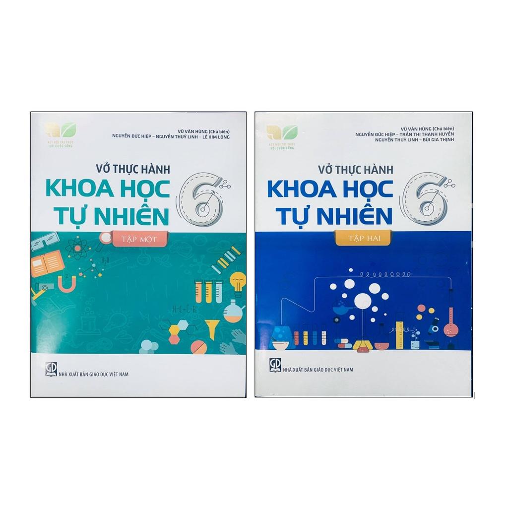 Sách - Combo Vở thực hành khoa học tự nhiên 6 (tập 1+2) - Kết nối tri thức với cuộc sống