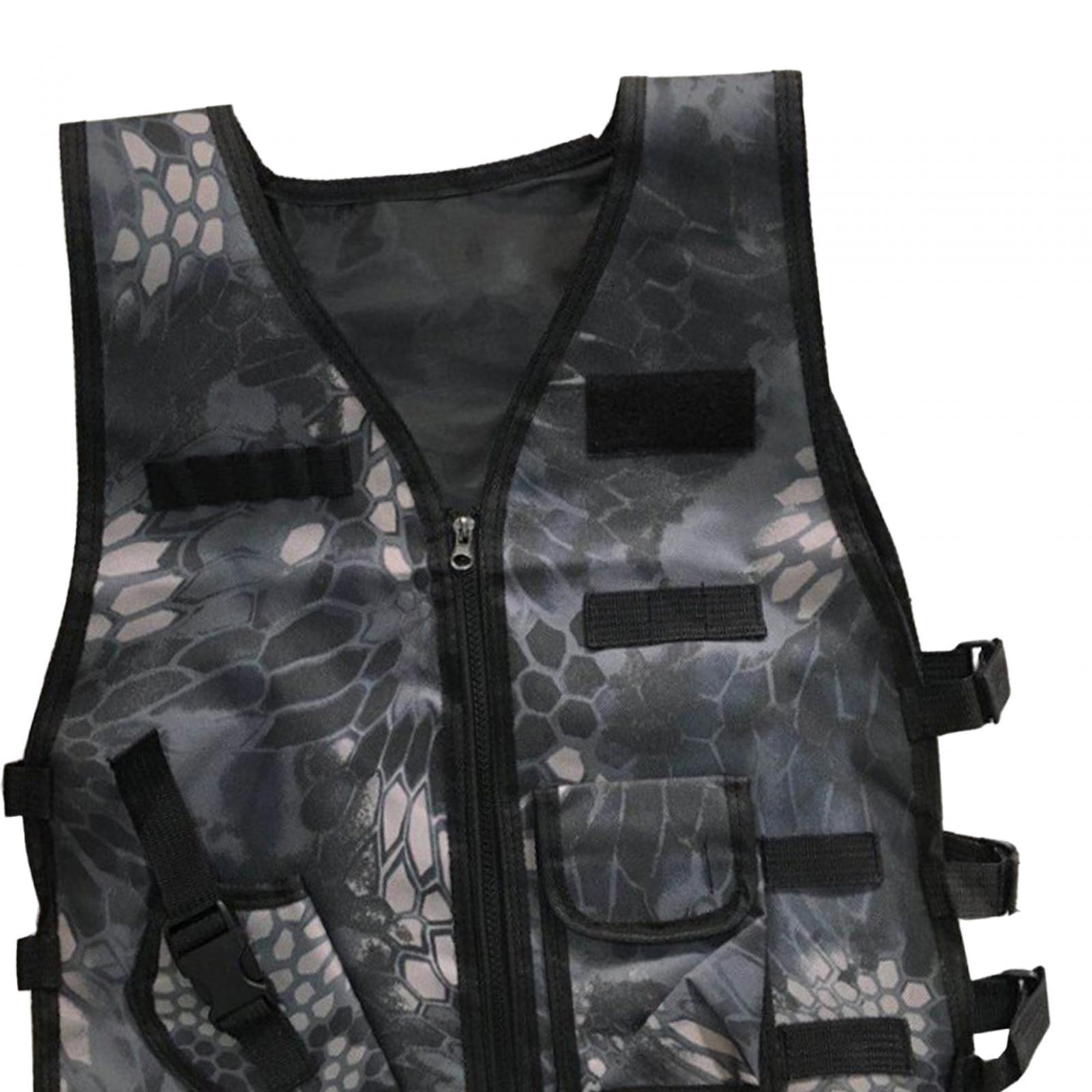 Children Outdoor Vest Breathable Kids Cargo Vest for Role Play
