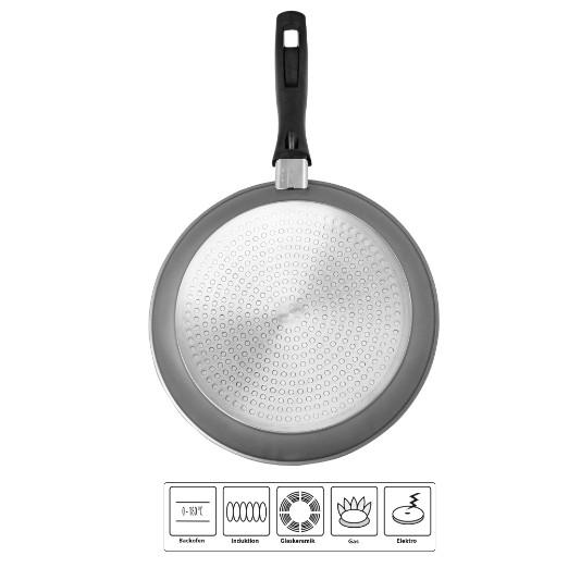 Bộ 5 nồi chảo chống dính phủ đá Stoneline dùng trên bếp từ, bếp gas, chiên không cần dầu mỡ