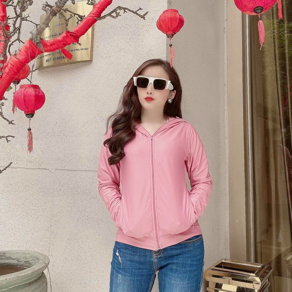 ÁO CHỐNG NẮNG NỮ G 2 LỚP THÔNG HƠI - CHỐNG TIA UV HÀNG XUẤT LOẠI 1