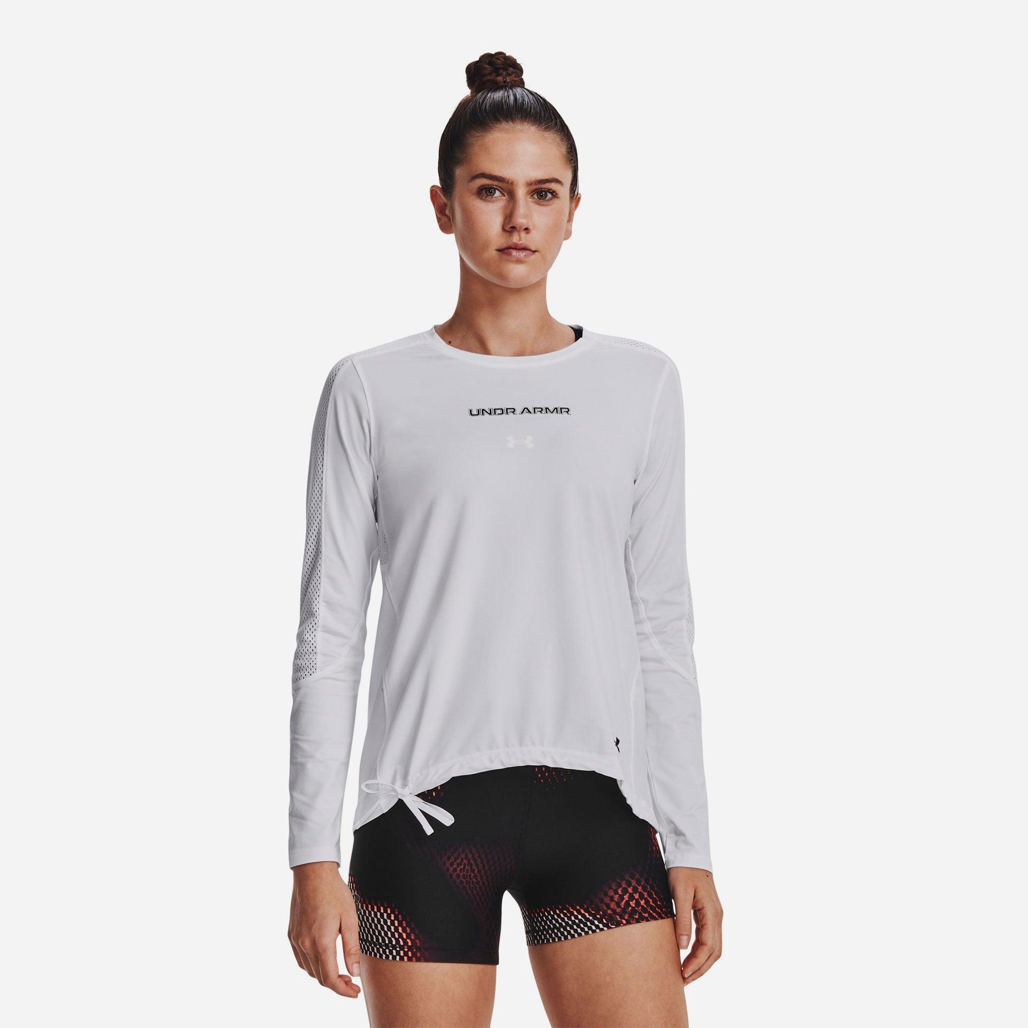 Áo tay dài thể thao nữ Under Armour Pieced Mesh Rfs - 1374494-100