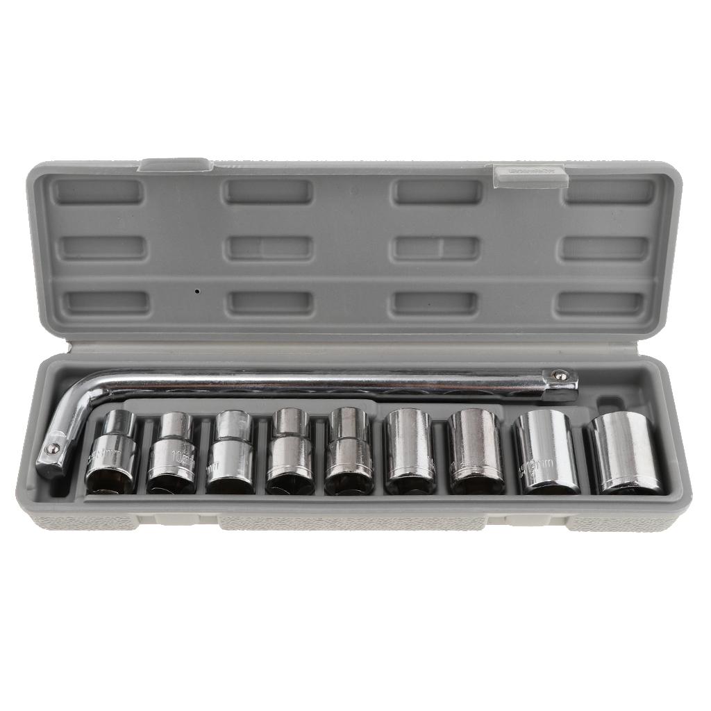 Metal Wrench Socket Set Car Tools For Automotive Motorcycle Repair