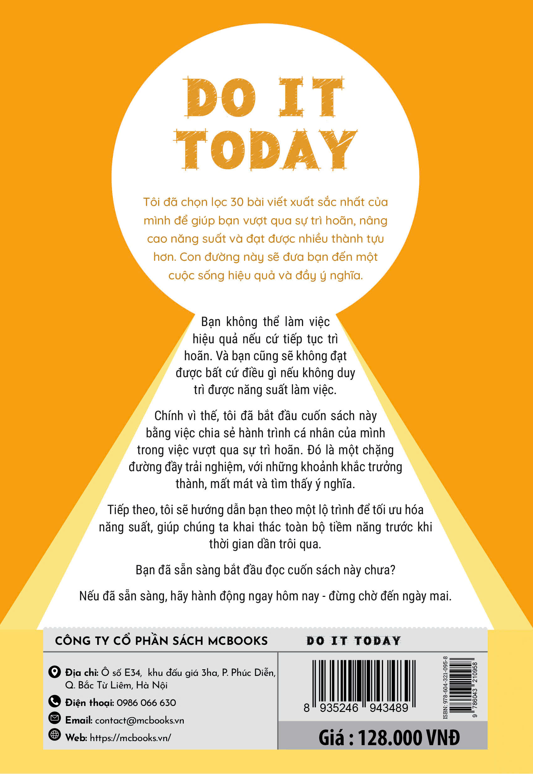 Sách - Do It Today - Vượt qua sự trì hoãn