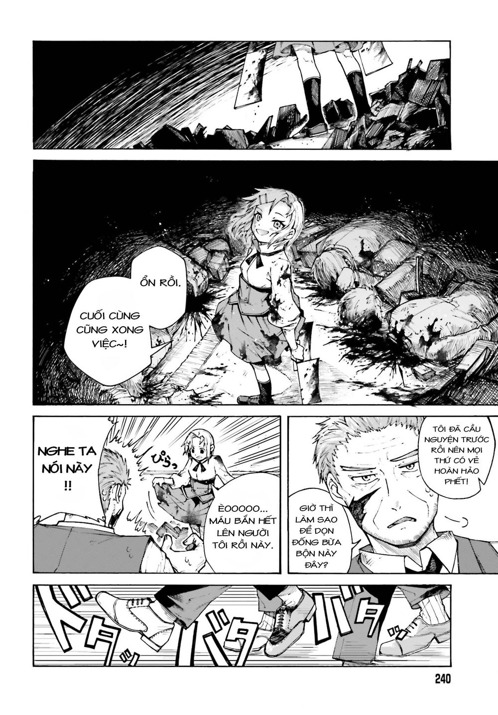 nàng loli sát thủ và ông chú bất tử! chapter 1.5 19