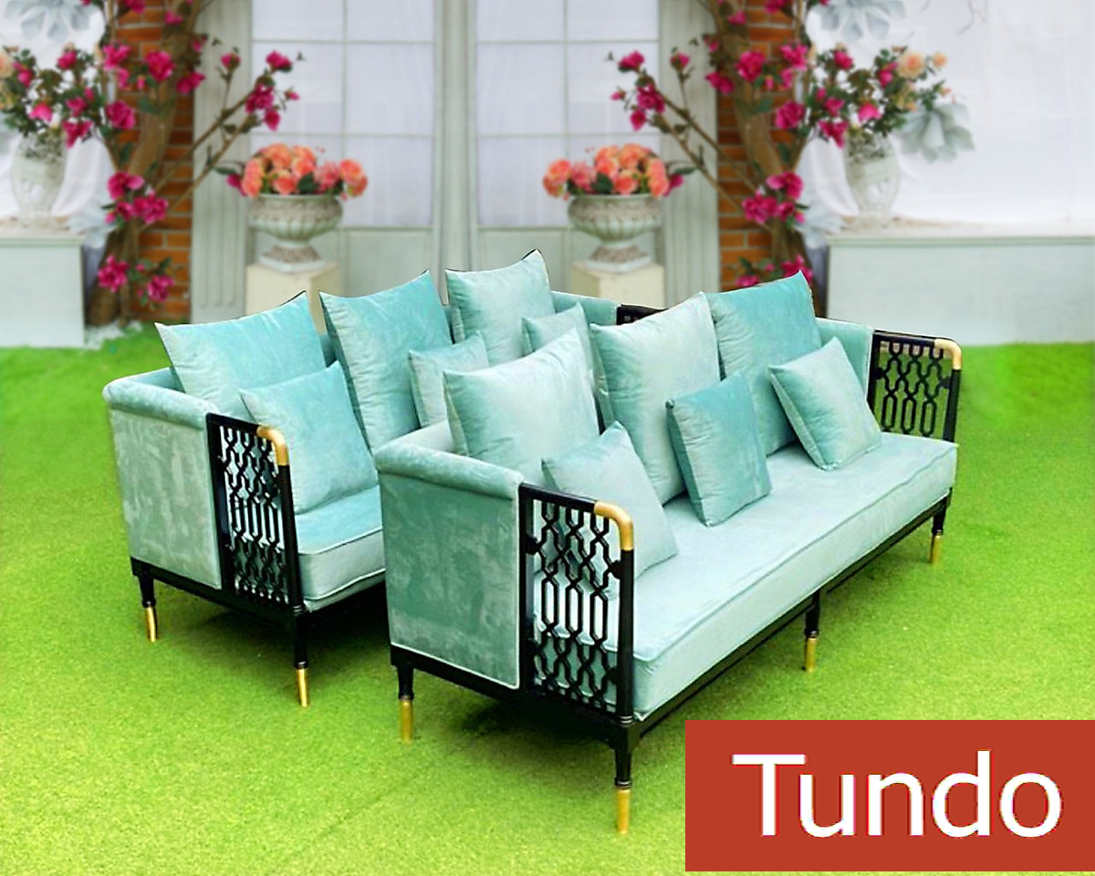 Bộ sofa Tundo khung đồng nệm cao cấp