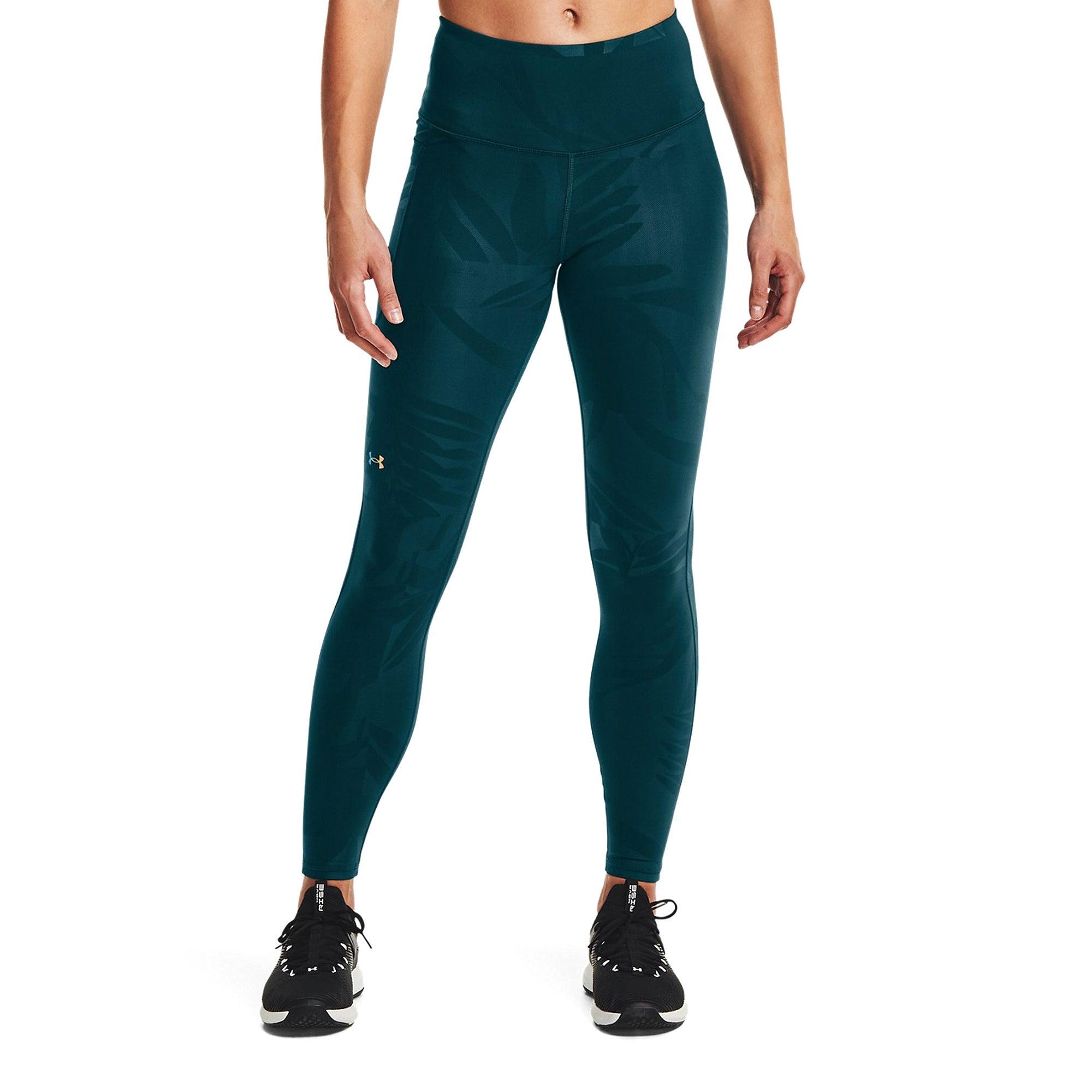 Quần legging thể thao nữ Under Armour RUSH No-Slip Waistband Tonal Full-Length - 1361025-463