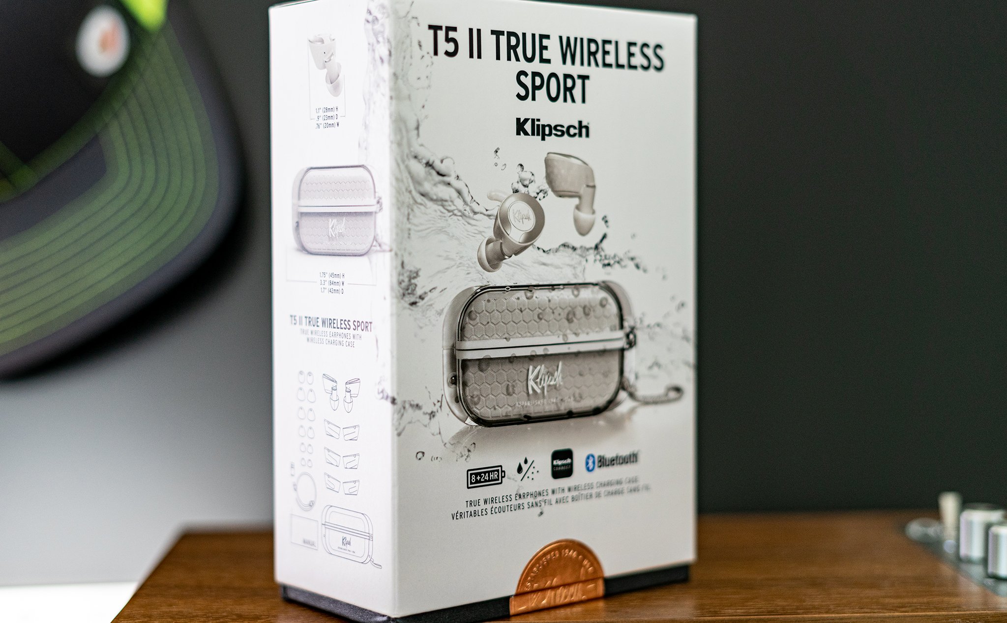 Tai nghe Klipsch T5 II True Wireless Sport - hàng chính hãng -  New seal 100%