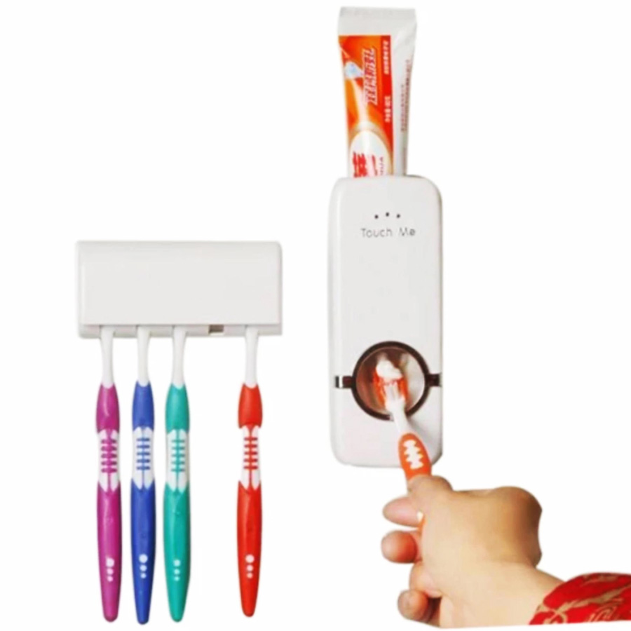 Bộ 02 dụng cụ nhả kem đánh răng tự động Touch Me Panda