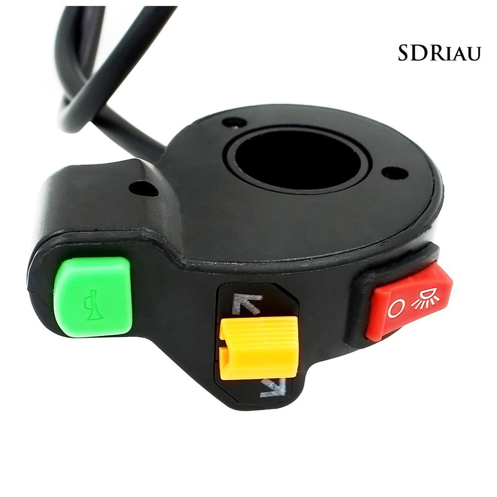 Bộ Công Tắc Gắn Tay Cầm Xe Đạp 3 Trong 1 Tiện Dụng
